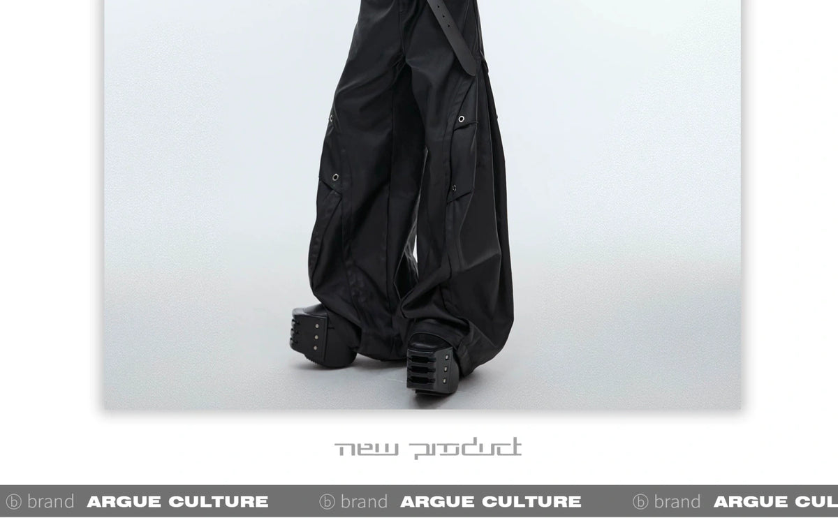 Deconstructed Layered Hooded Sweatshirt With PU Panel - detail image 11
