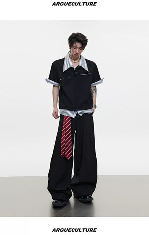 desc::deconstructed-layered-striped-polo-tee-for-men-detail-img-10