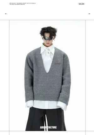 desc::deconstructed-layered-tie-sweater-oversized-streetwear-detail-img-6