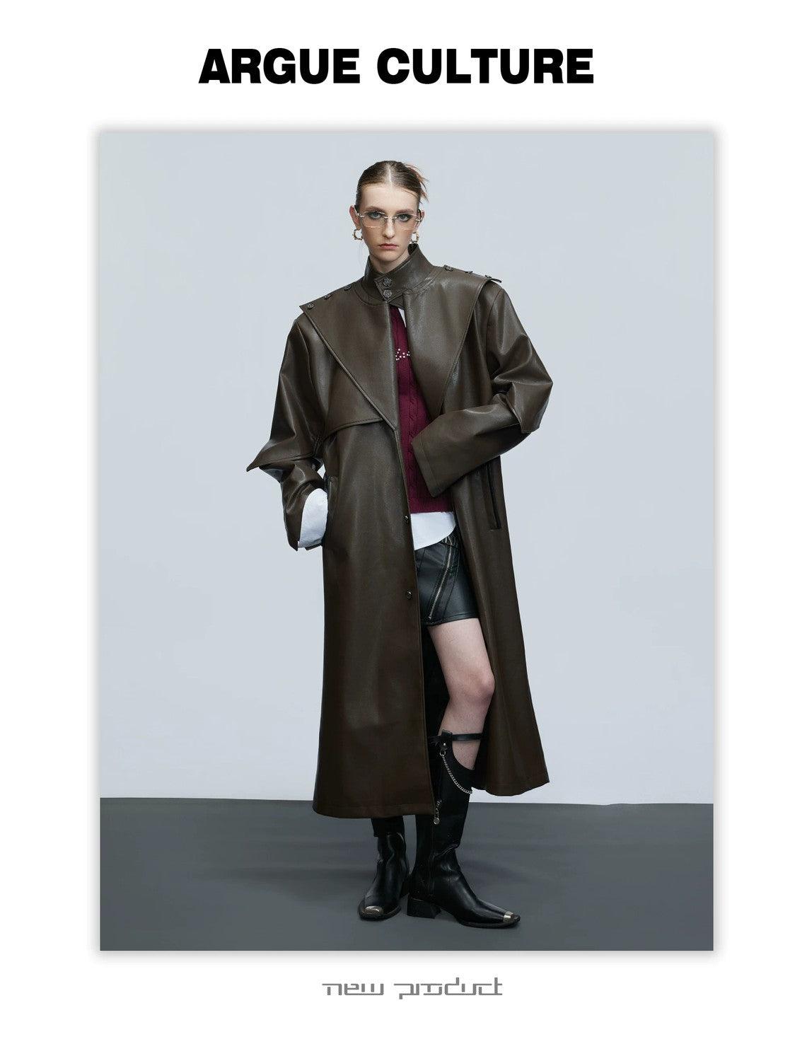 desc::deconstructed-leather-trench-coat-oversized-streetwear-detail-img-9