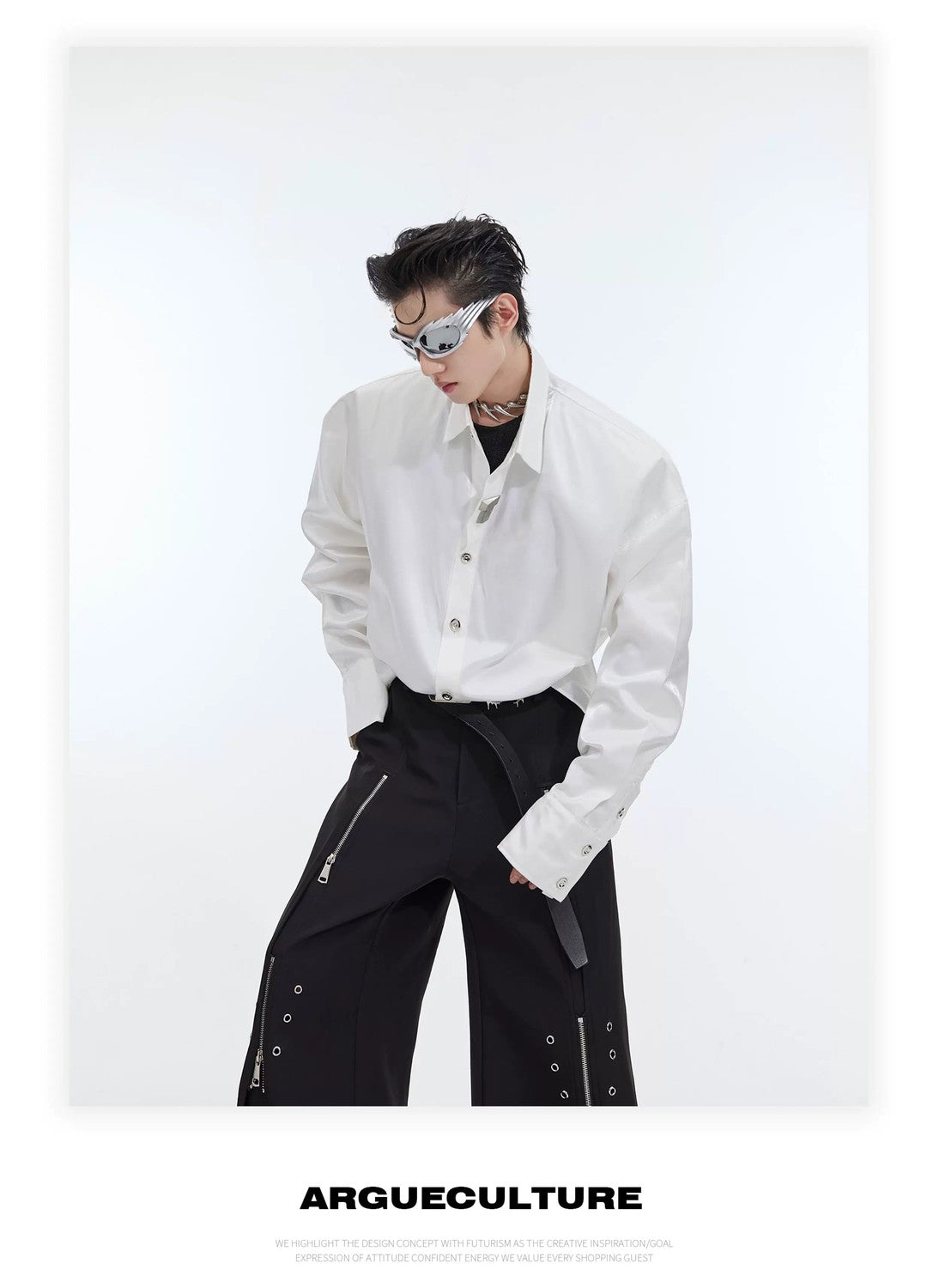 desc::deconstructed-liquid-glow-padded-shoulder-boxy-shirt-detail-img-12