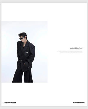 desc::deconstructed-liquid-shine-padded-shoulder-blazer-detail-img-5