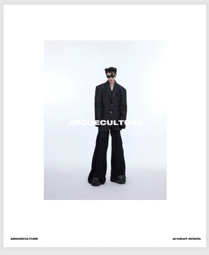 desc::deconstructed-liquid-shine-padded-shoulder-blazer-detail-img-6