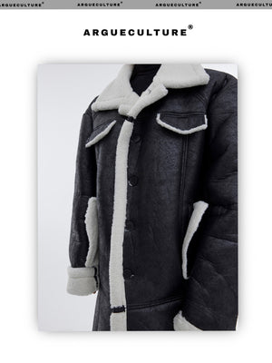 desc::deconstructed-long-shearling-coat-oversized-streetwear-detail-img-7