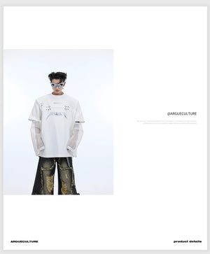 desc::deconstructed-mesh-spliced-faux-two-piece-streetwear-tee-detail-img-9