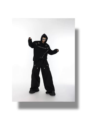 desc::deconstructed-metal-buckle-hoodie-cyber-streetwear-top-detail-img-1