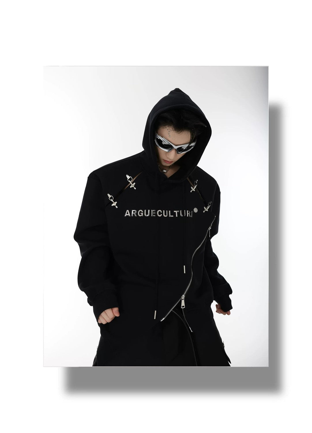 desc::deconstructed-metal-buckle-hoodie-cyber-streetwear-top-detail-img-10