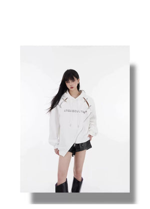 desc::deconstructed-metal-buckle-hoodie-cyber-streetwear-top-detail-img-3