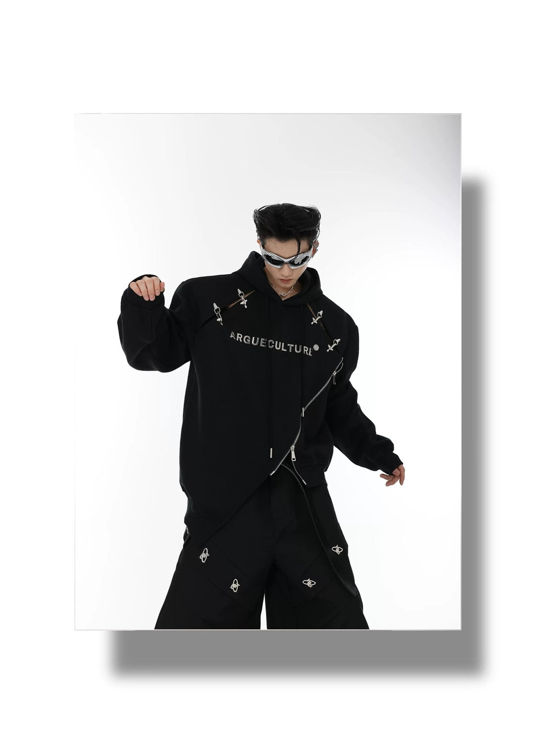 desc::deconstructed-metal-buckle-hoodie-cyber-streetwear-top-detail-img-8