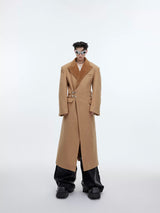 deconstructed-metal-buckle-long-wool-coat-oversized-black