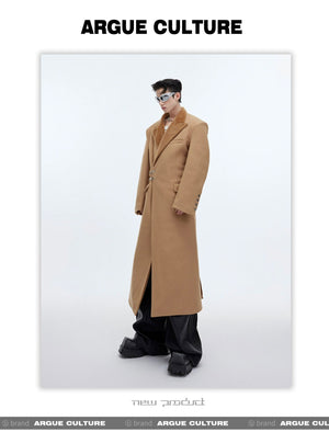desc::deconstructed-metal-buckle-long-wool-coat-oversized-detail-img-6