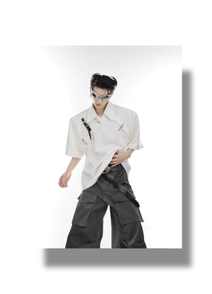 desc::deconstructed-metal-buckle-padded-shoulder-avant-garde-tee-detail-img-12