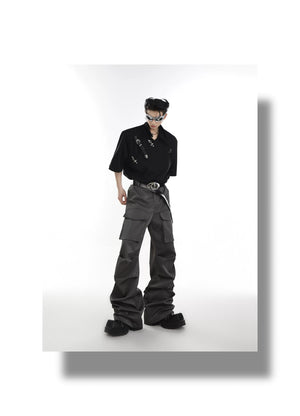 desc::deconstructed-metal-buckle-padded-shoulder-avant-garde-tee-detail-img-9
