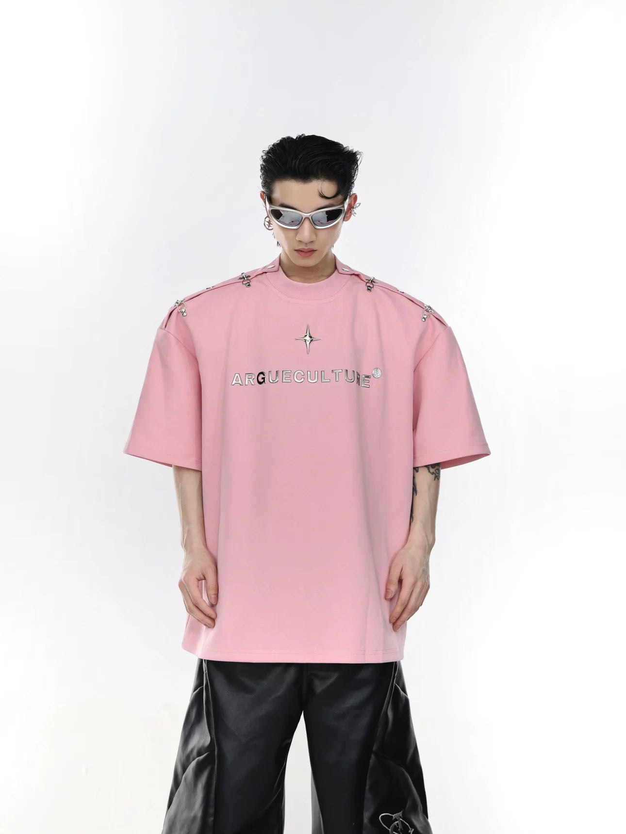 deconstructed-metal-buckle-tee-techwear-street-style-pink