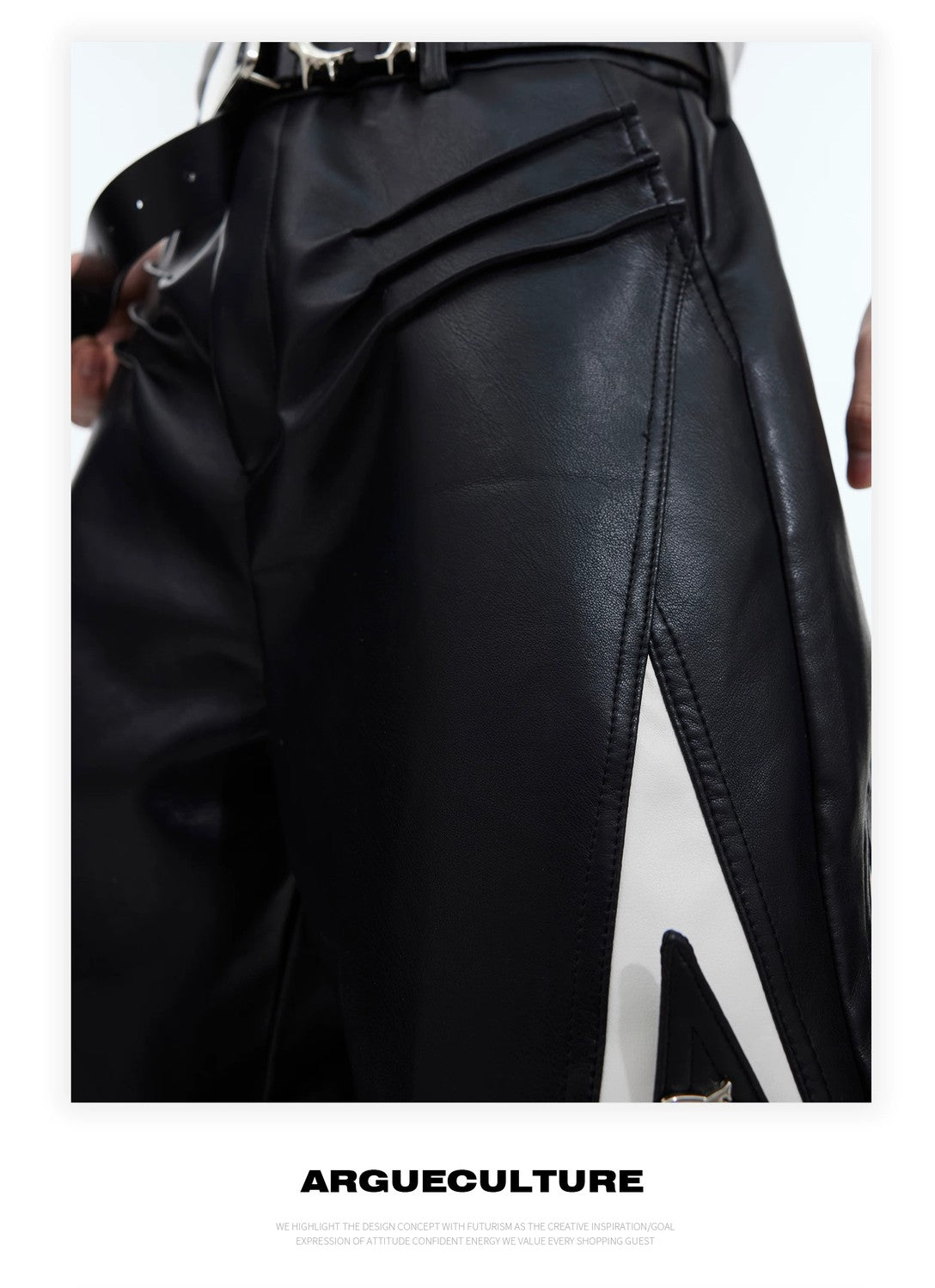 desc::deconstructed-metal-button-pu-leather-wide-leg-pants-detail-img-10