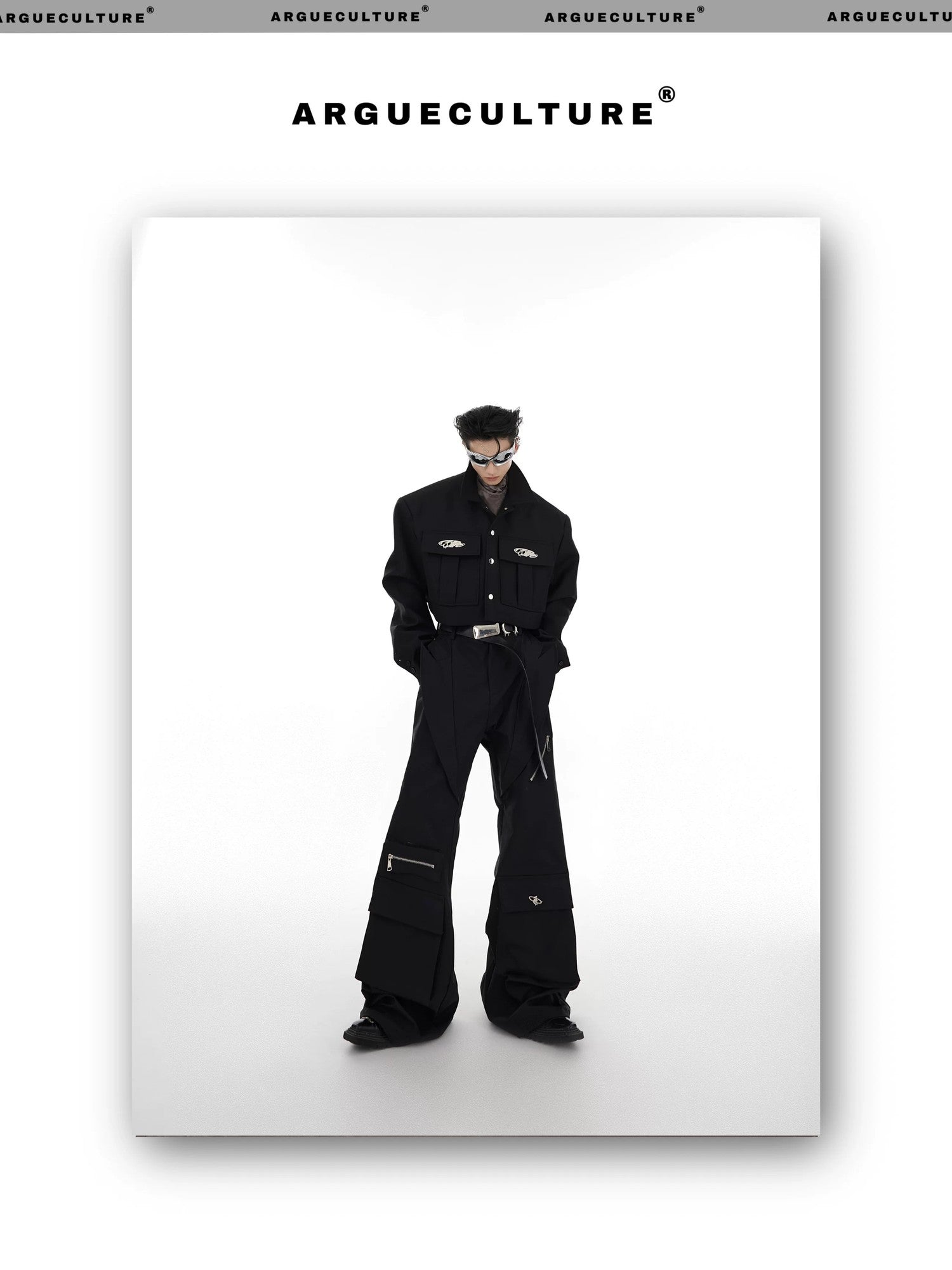 desc::deconstructed-metal-pocket-flare-streetwear-pants-detail-img-3