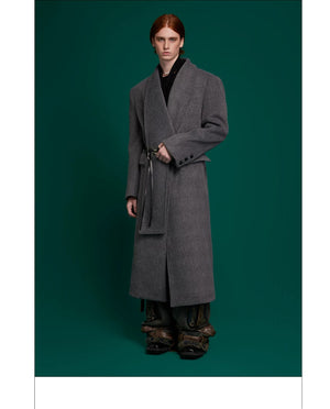 desc::deconstructed-metal-strap-wool-coat-long-streetwear-overcoat-detail-img-5