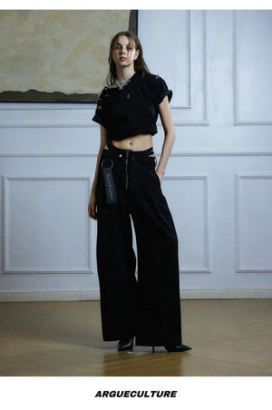 desc::deconstructed-metal-zipper-wide-leg-streetwear-pants-detail-img-14