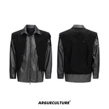 deconstructed-metallic-cargo-shirt-jacket-streetwear-cape-style-black