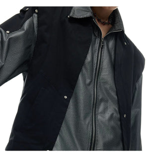desc::deconstructed-metallic-cargo-shirt-jacket-streetwear-cape-style-detail-img-5