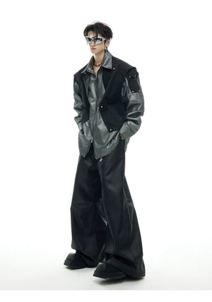 desc::deconstructed-metallic-cargo-shirt-jacket-streetwear-cape-style-detail-img-8