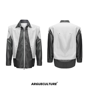 deconstructed-metallic-cargo-shirt-jacket-streetwear-cape-style-white