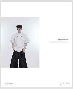 desc::deconstructed-metallic-padded-shoulder-boxy-tee-detail-img-9