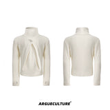 deconstructed-mock-neck-slim-top-with-metal-logo-apricot