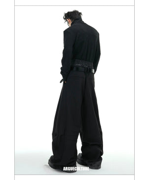 desc::deconstructed-mock-neck-slim-top-with-metal-logo-detail-img-12