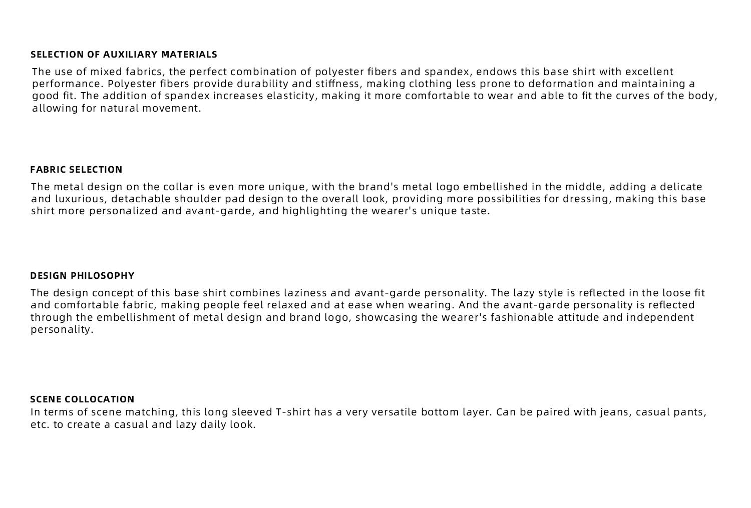 desc::deconstructed-mock-neck-slim-top-with-metal-logo-detail-img-4