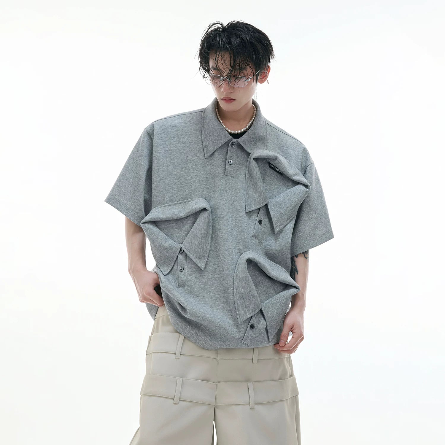 deconstructed-multi-collar-heavyweight-polo-shirt-black