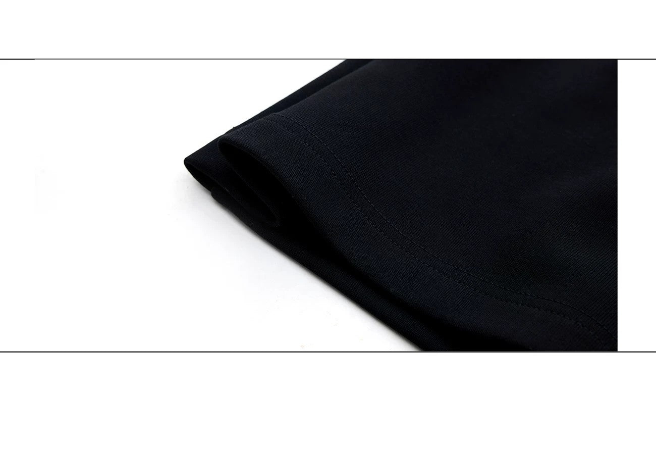 desc::deconstructed-multi-collar-heavyweight-polo-shirt-detail-img-19