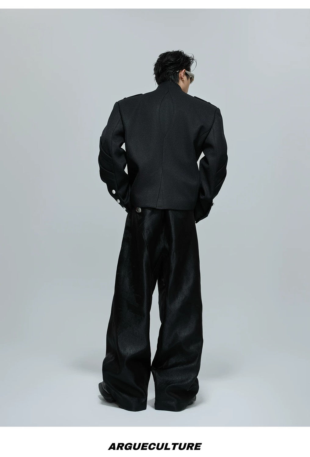 desc::deconstructed-multi-panel-stand-collar-jacket-for-men-women-detail-img-13