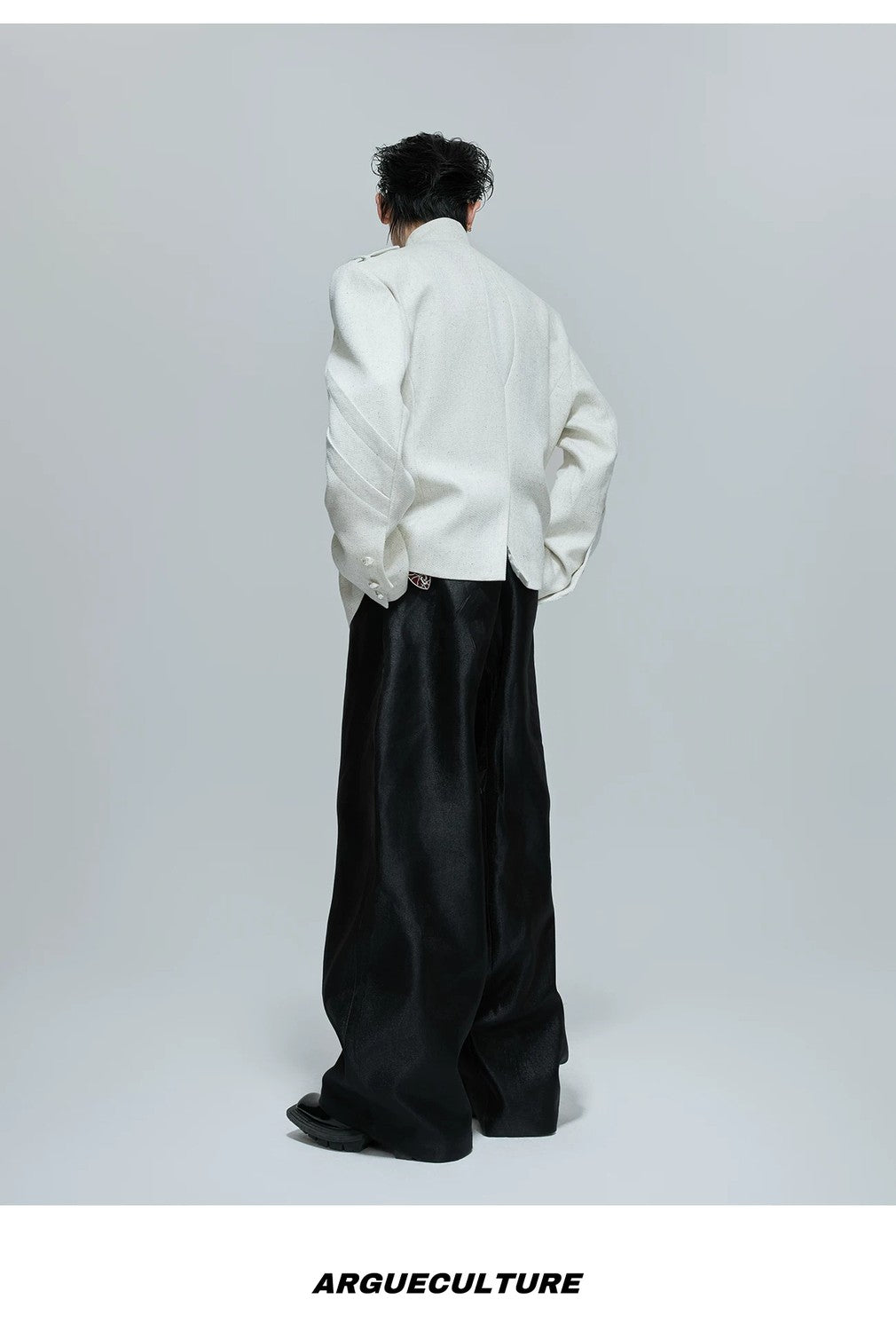 desc::deconstructed-multi-panel-stand-collar-jacket-for-men-women-detail-img-7