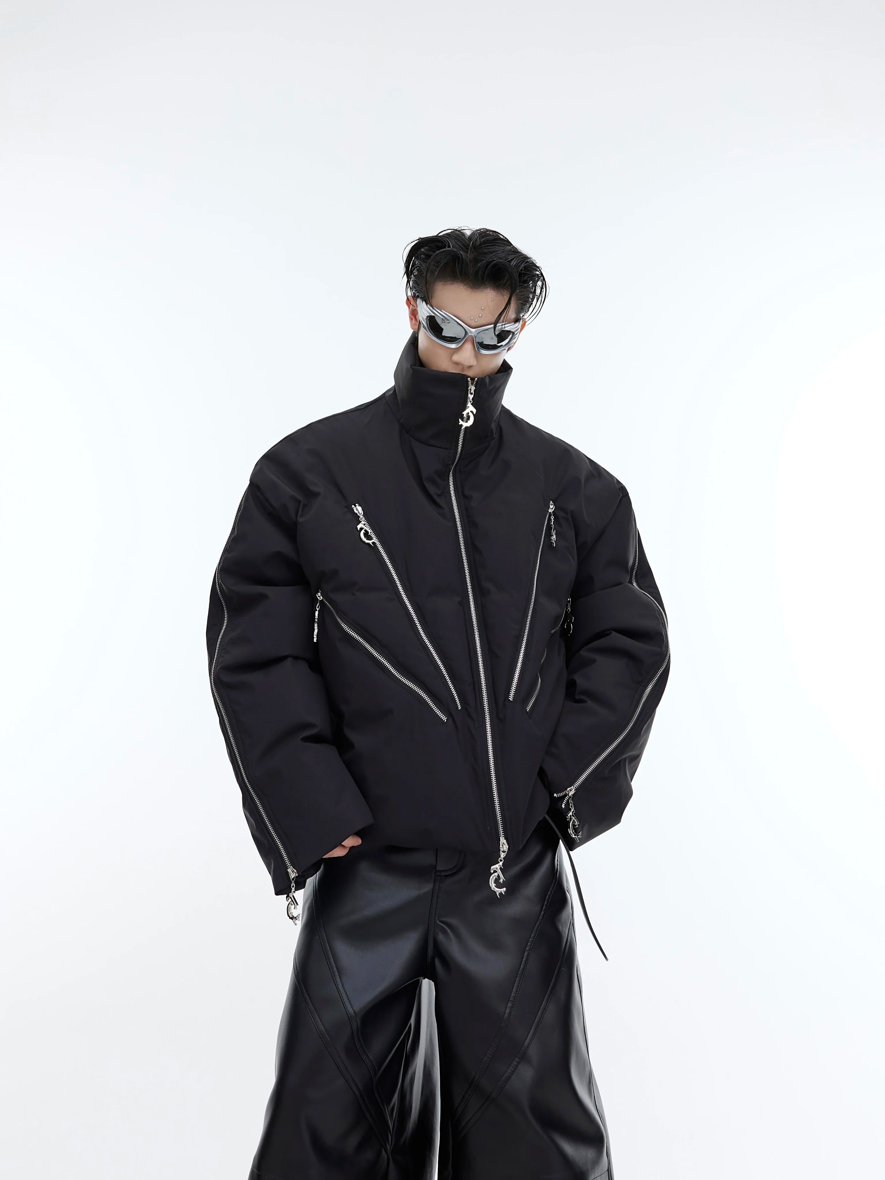 deconstructed-multi-zip-puffer-jacket-for-men-black