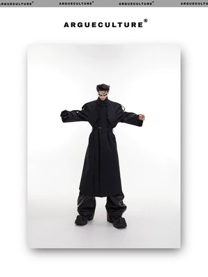 desc::deconstructed-oversized-trench-coat-with-shoulder-pads-detail-img-17