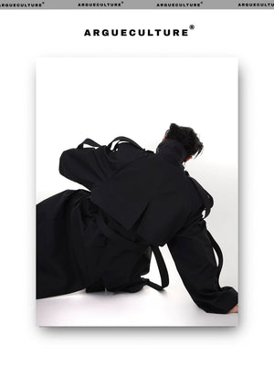 desc::deconstructed-oversized-trench-coat-with-shoulder-pads-detail-img-6