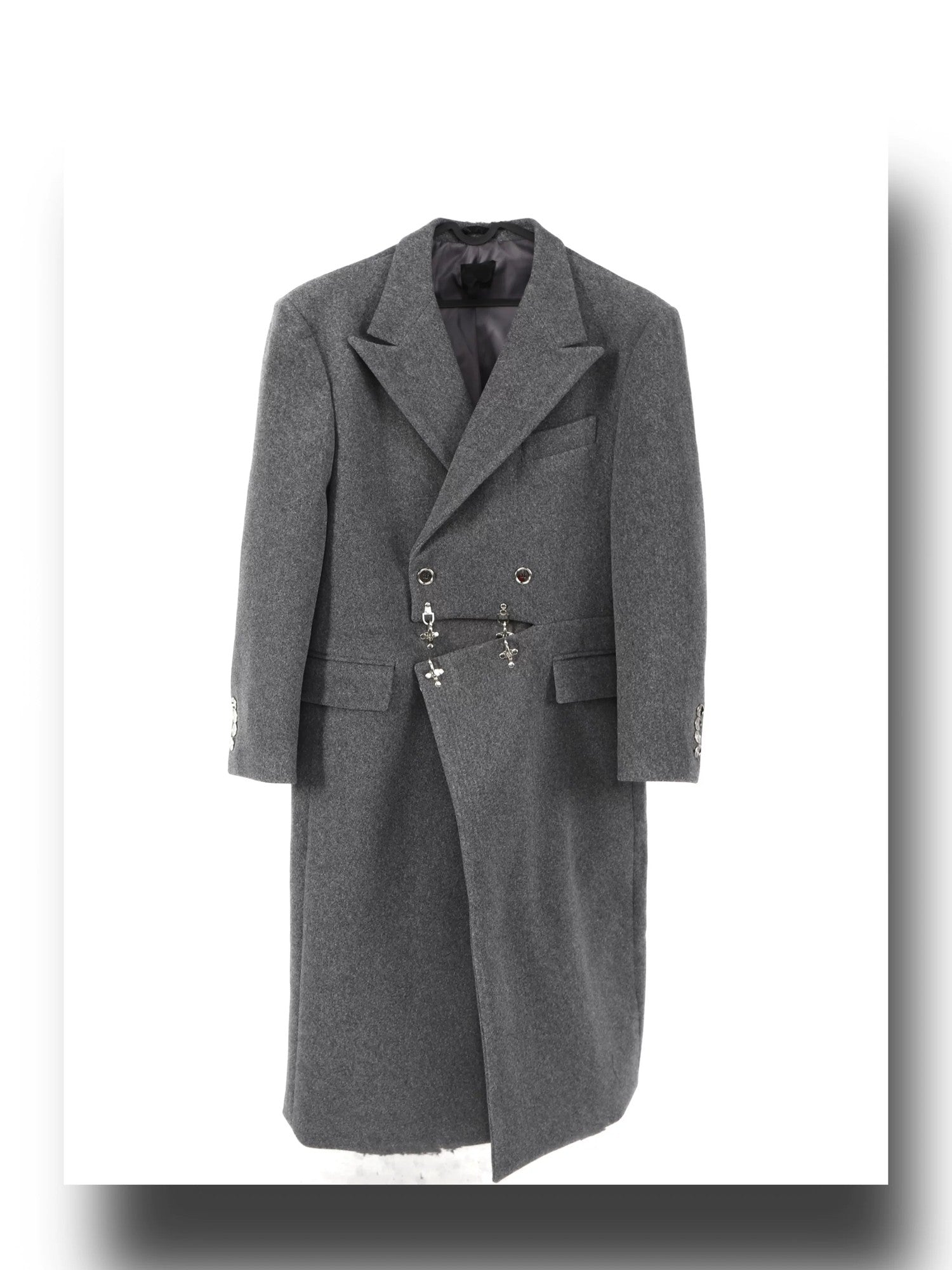 desc::deconstructed-oversized-wool-coat-with-metal-buckles-detail-img-5