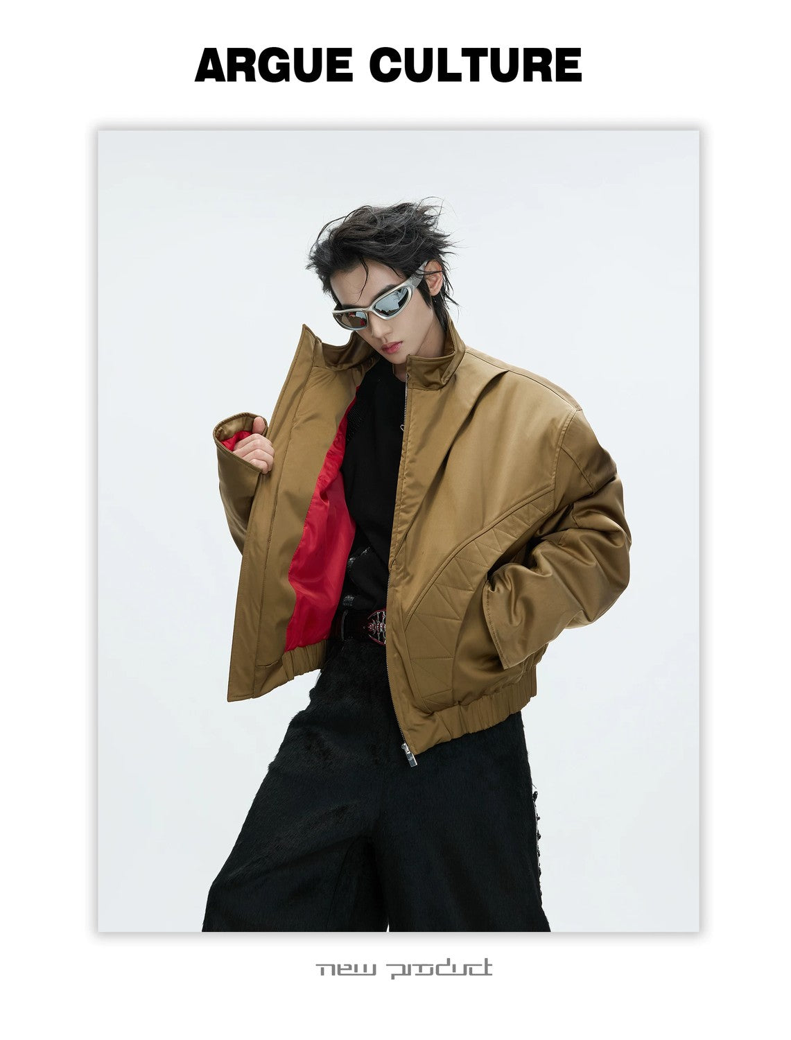 desc::deconstructed-padded-bomber-jacket-unisex-streetwear-detail-img-14