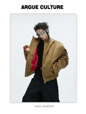 desc::deconstructed-padded-bomber-jacket-unisex-streetwear-detail-img-14