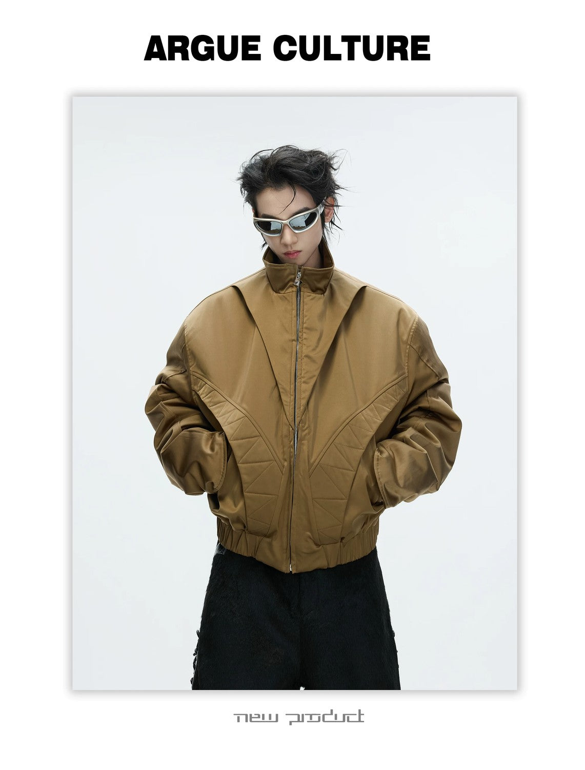 desc::deconstructed-padded-bomber-jacket-unisex-streetwear-detail-img-15