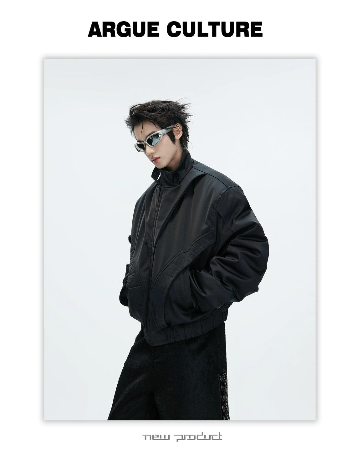 desc::deconstructed-padded-bomber-jacket-unisex-streetwear-detail-img-5