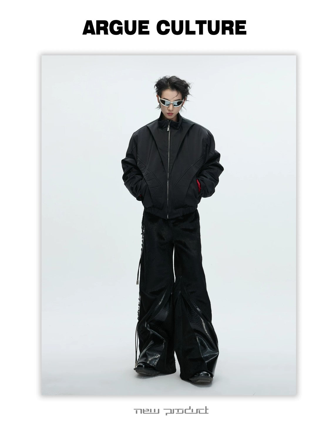 desc::deconstructed-padded-bomber-jacket-unisex-streetwear-detail-img-9