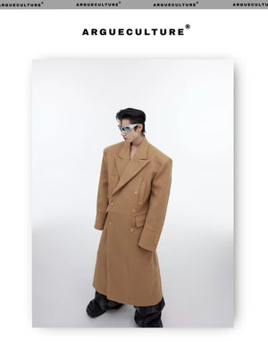 desc::deconstructed-padded-shoulder-long-wool-overcoat-detail-img-2