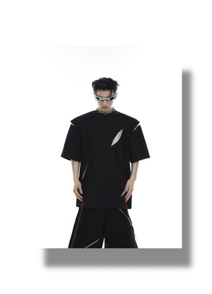 desc::deconstructed-padded-shoulder-patchwork-tee-unisex-detail-img-14