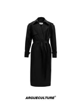 deconstructed-padded-shoulder-pu-leather-long-trench-black