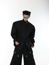 deconstructed-padded-shoulder-shirt-loose-avant-garde-top-black