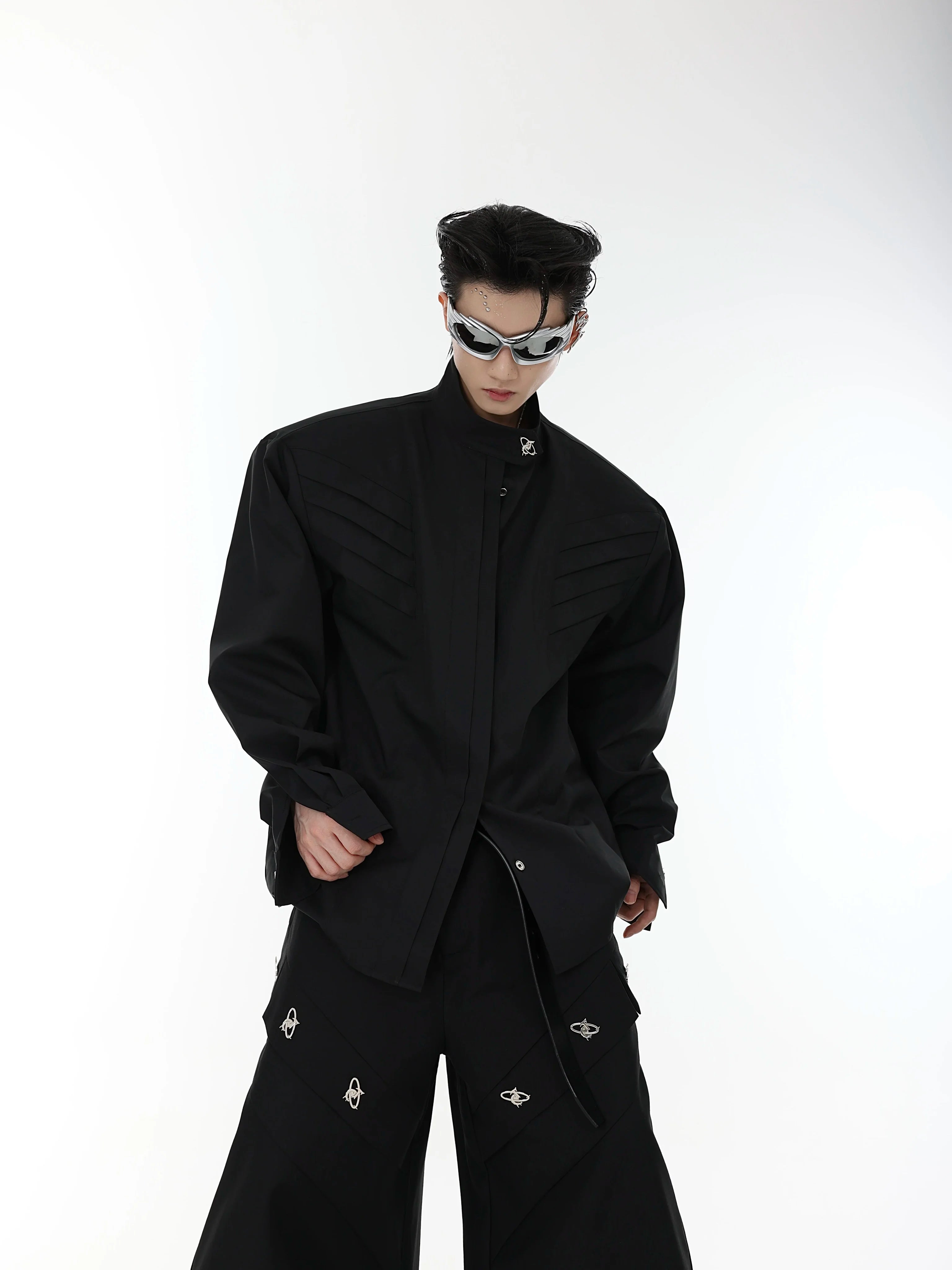 deconstructed-padded-shoulder-shirt-loose-avant-garde-top-black