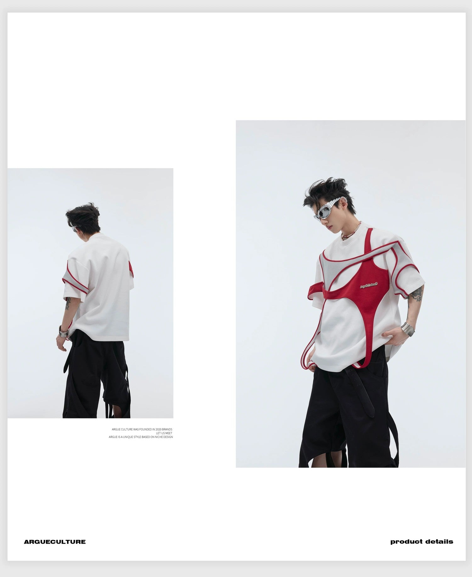 desc::deconstructed-padded-shoulder-tee-boxy-streetwear-t-shirt-detail-img-11