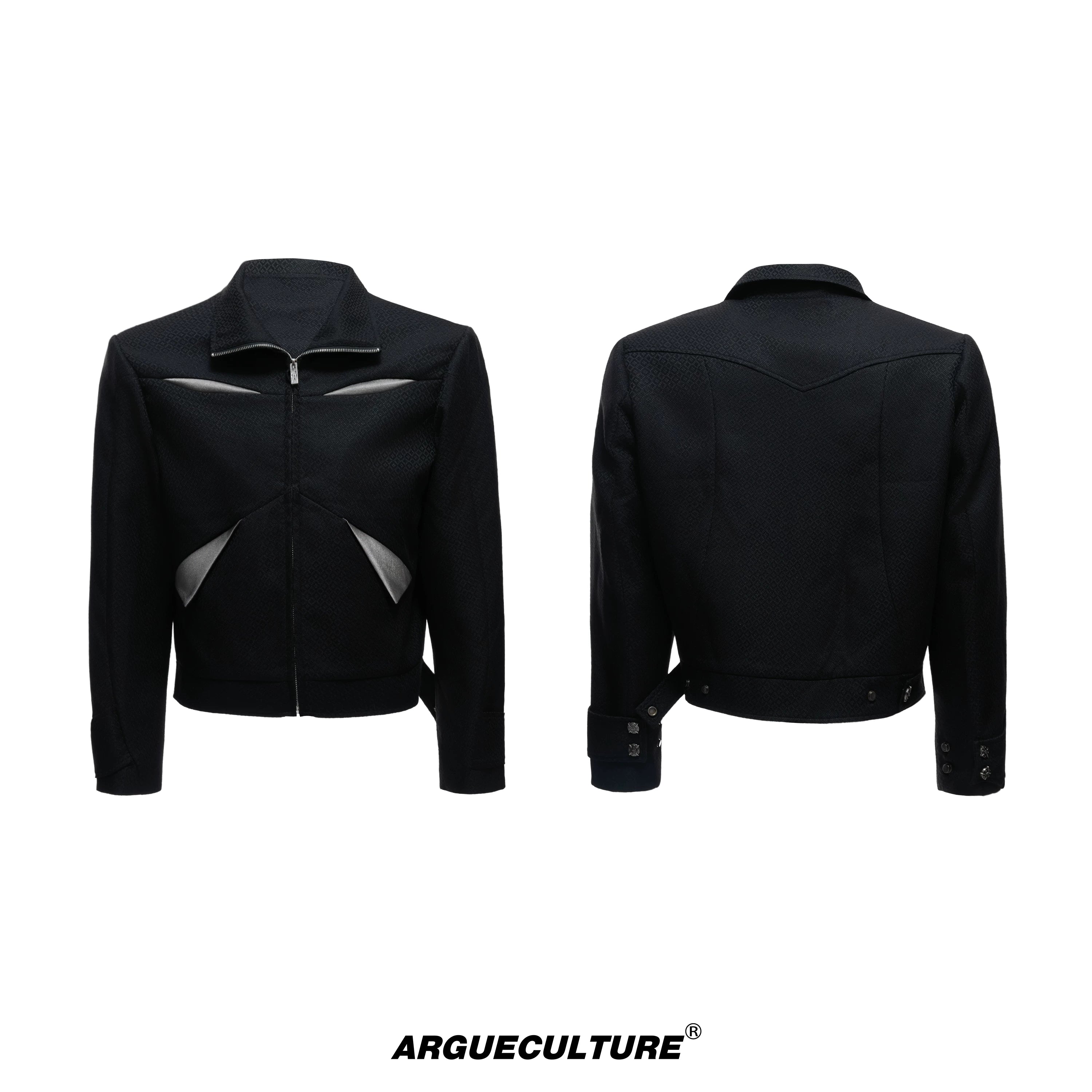 deconstructed-patchwork-cropped-jacket-flare-pants-set-black-jacket